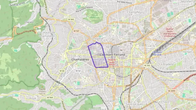 Appartement 29 m² deux pieces à vendre à Clermont-Ferrand