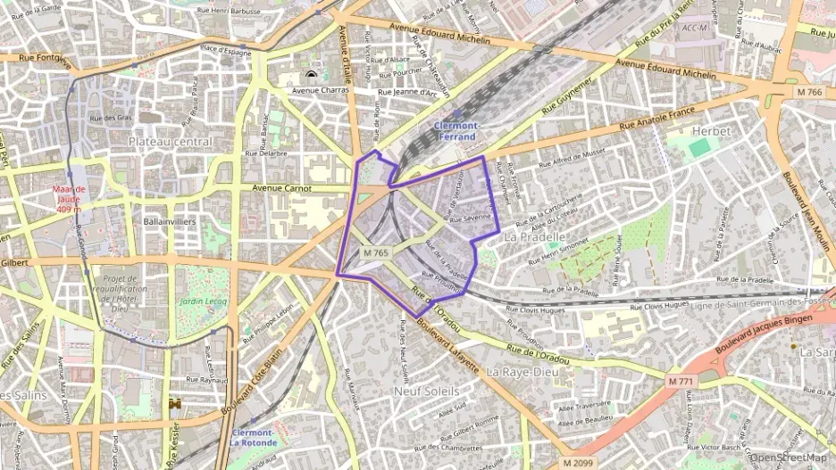 Appartement 65 m² trois pièces à vendre à Clermont-Ferrand