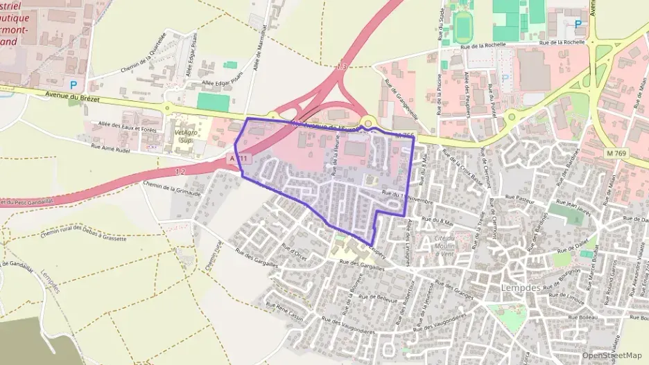 Appartement 62 m² trois pièces à vendre à Lempdes