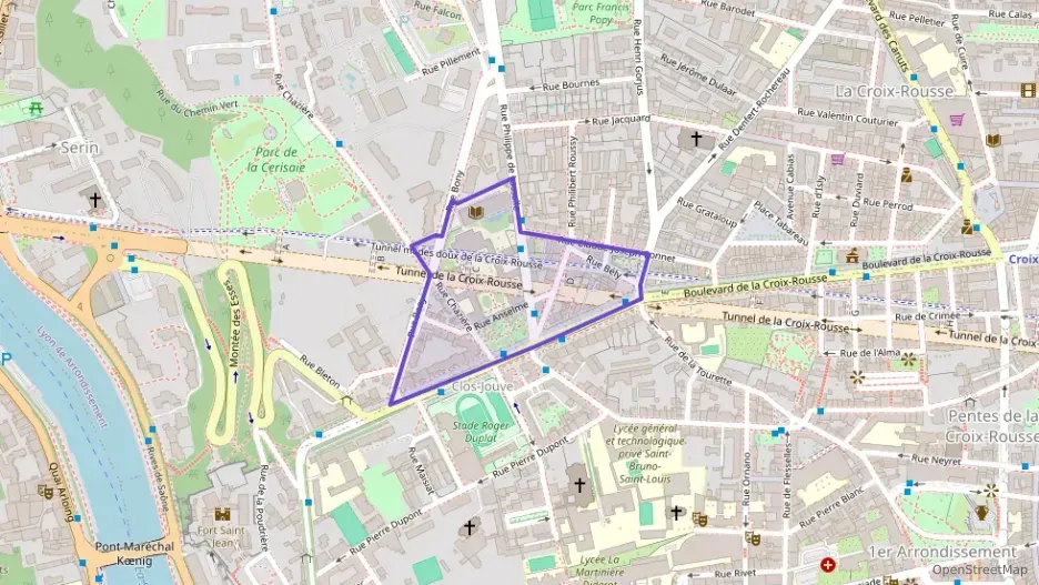 Appartement 74 m² trois pièces à vendre à Lyon 4e Arrondissement Appartement 74 m² trois pièces à vendre à Lyon 4e Arrondissement