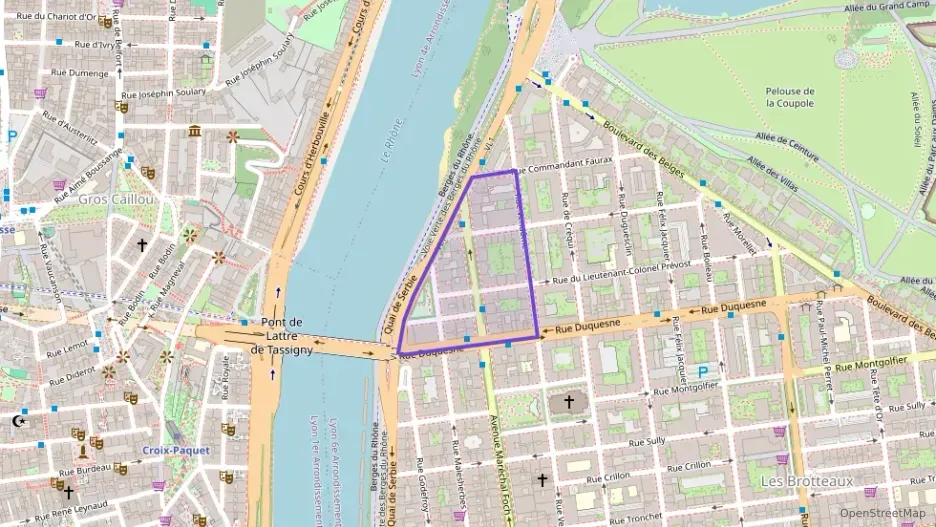 Appartement 110 m² quatre pièces à vendre à Lyon 6e Arrondissement