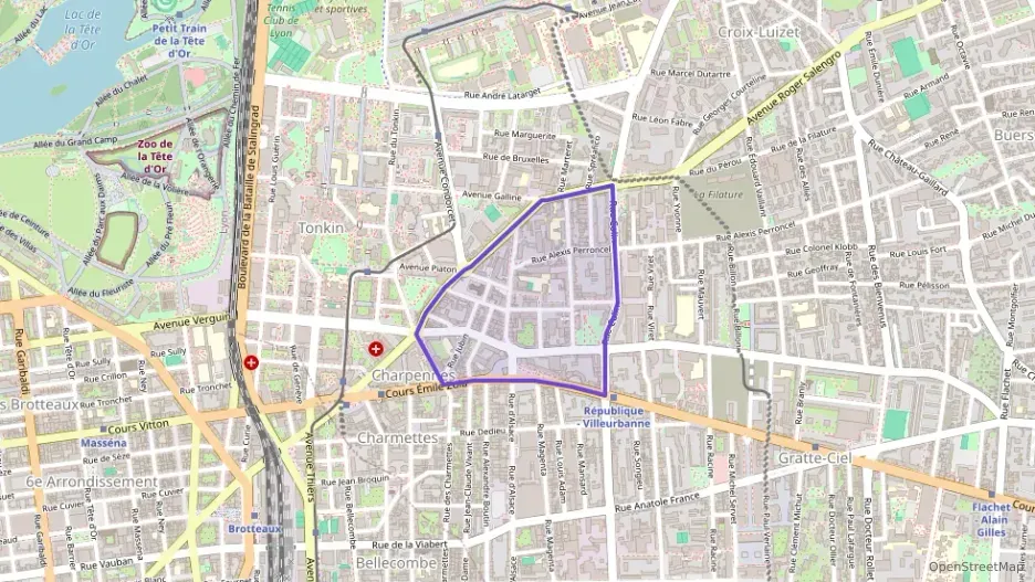 Appartement 100 m² trois pièces à vendre à Villeurbanne