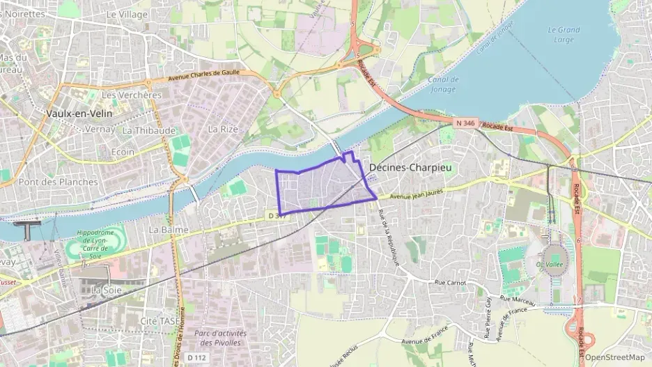 Appartement 20 m² une piece à vendre à Décines-Charpieu