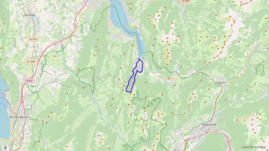 Appartement 87 m² trois pièces à vendre à Doussard