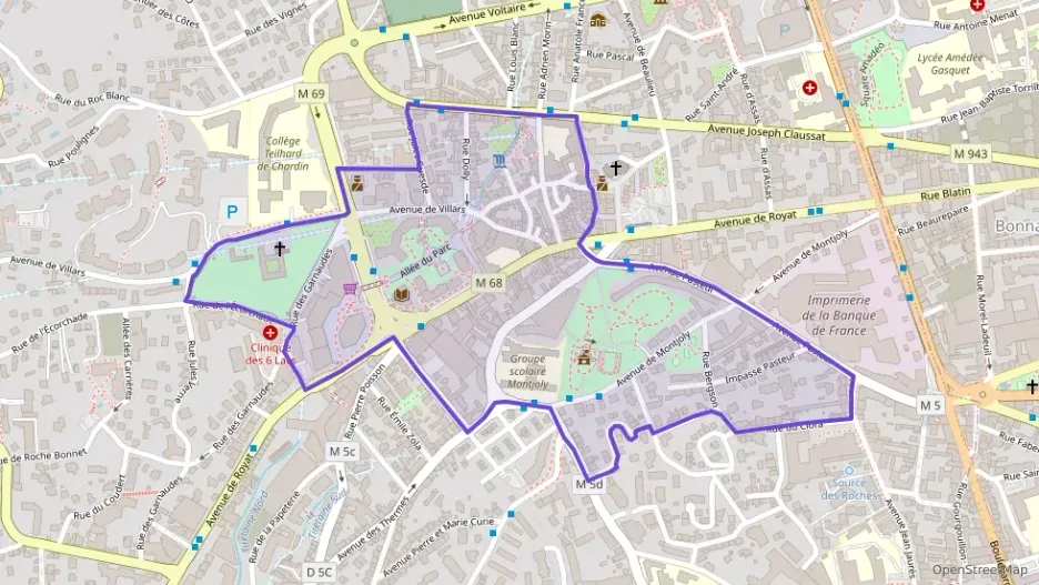 Appartement 64 m² trois pièces à vendre à Chamalières