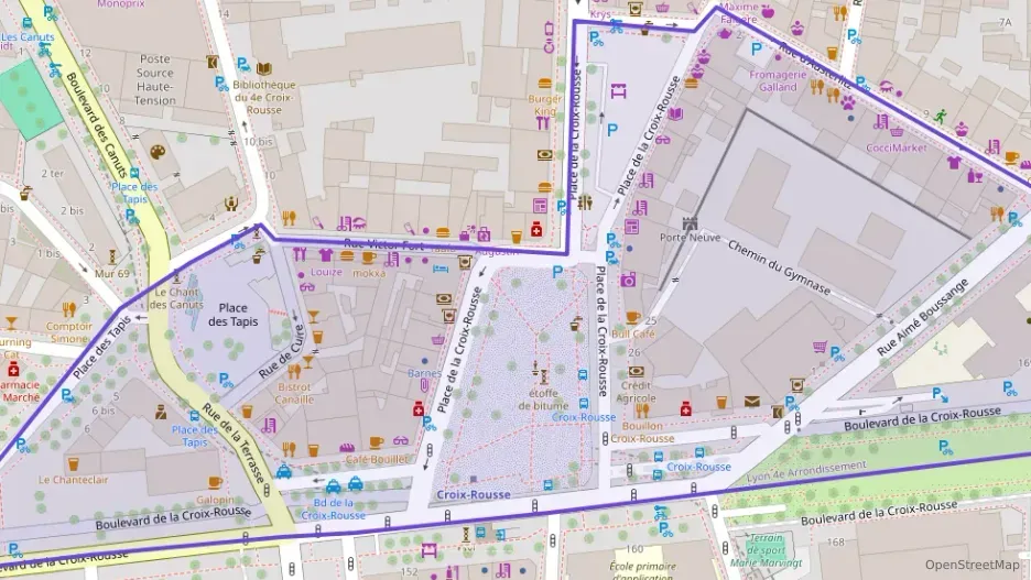 Appartement 60 m² deux pieces à vendre à Lyon 4e Arrondissement