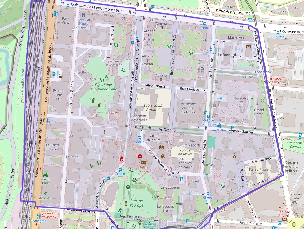 Appartement 87 m² quatre pièces à vendre à Villeurbanne