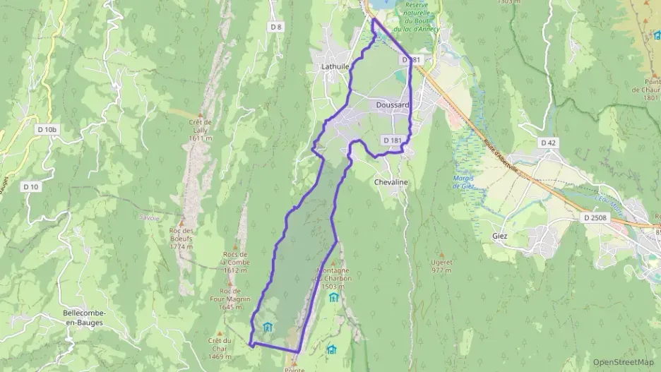 Appartement 60 m² quatre pièces à vendre à Doussard