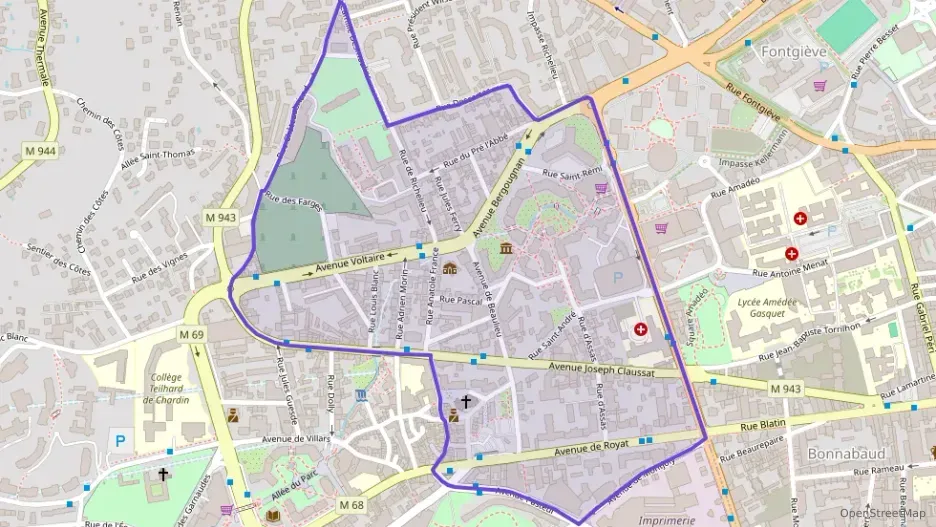 Appartement 82 m² cinq pièces à vendre à Chamalières