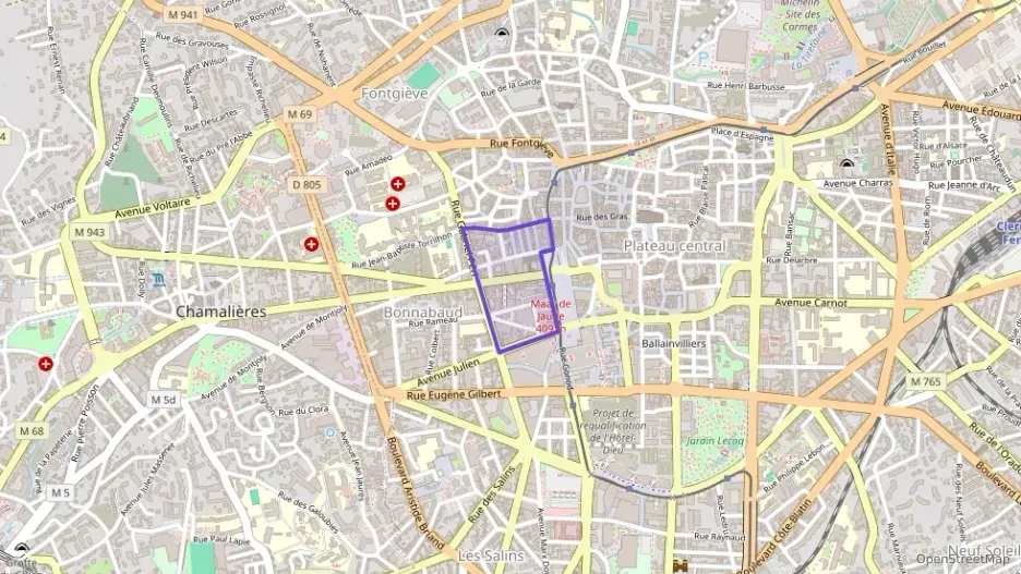 Appartement 65 m² trois pièces à vendre à Clermont-Ferrand Appartement 65 m² trois pièces à vendre à Clermont-Ferrand