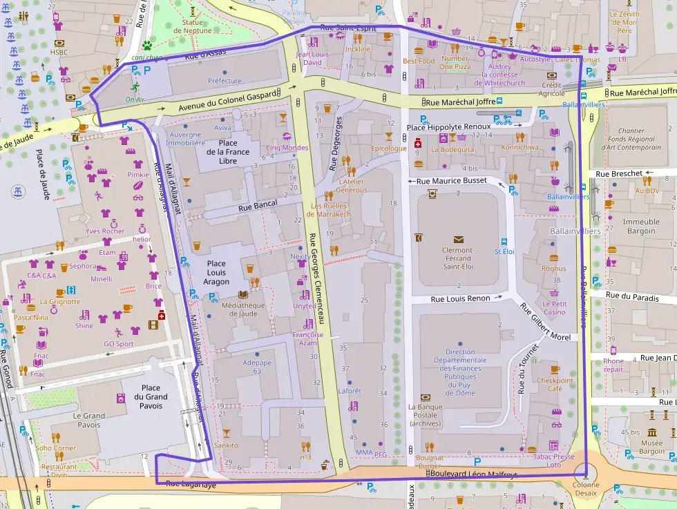 Appartement 104 m² quatre pièces à vendre à Clermont-Ferrand