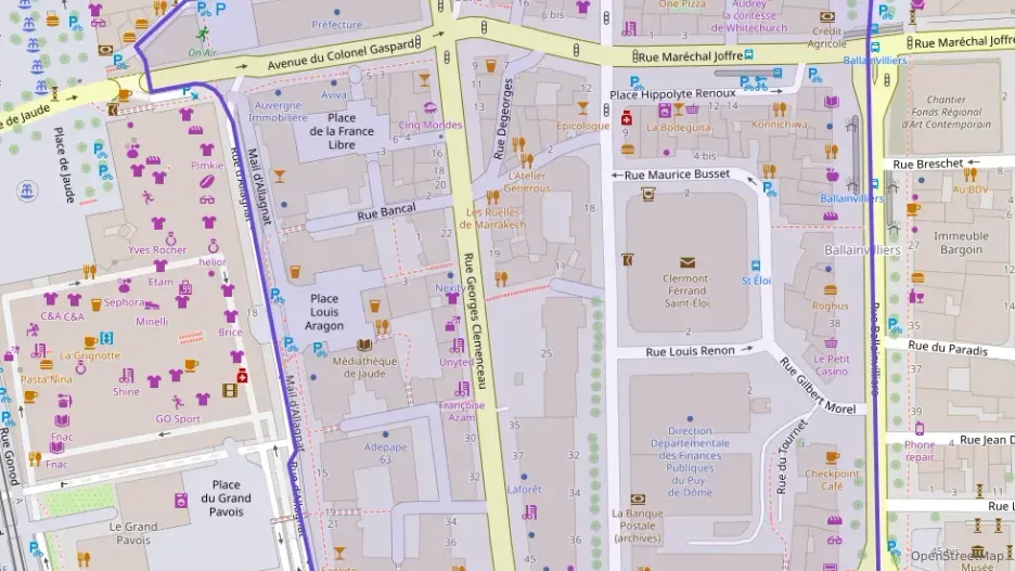 Appartement 43 m² une piece à vendre à Clermont-Ferrand Appartement 43 m² une piece à vendre à Clermont-Ferrand