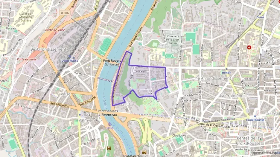 Appartement 101 m² quatre pièces à vendre à Lyon 4e Arrondissement