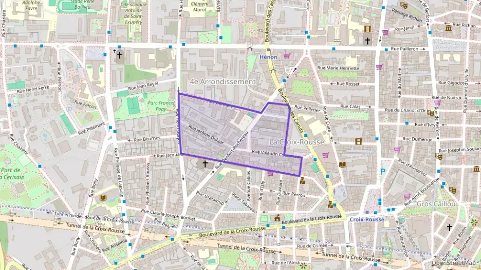 Appartement 70 m² trois pièces à vendre à Lyon 4e Arrondissement Appartement 70 m² trois pièces à vendre à Lyon 4e Arrondissement