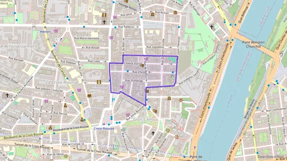 Appartement 65 m² une piece à vendre à Lyon 4e Arrondissement