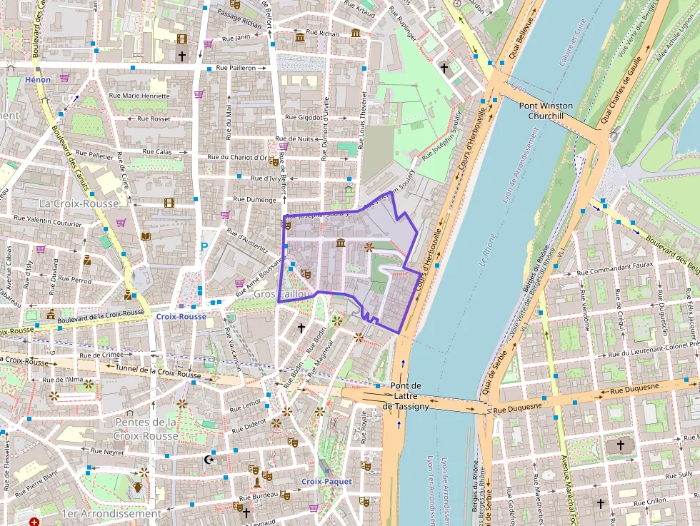 Appartement 72 m² trois pièces à vendre à Lyon 4e Arrondissement