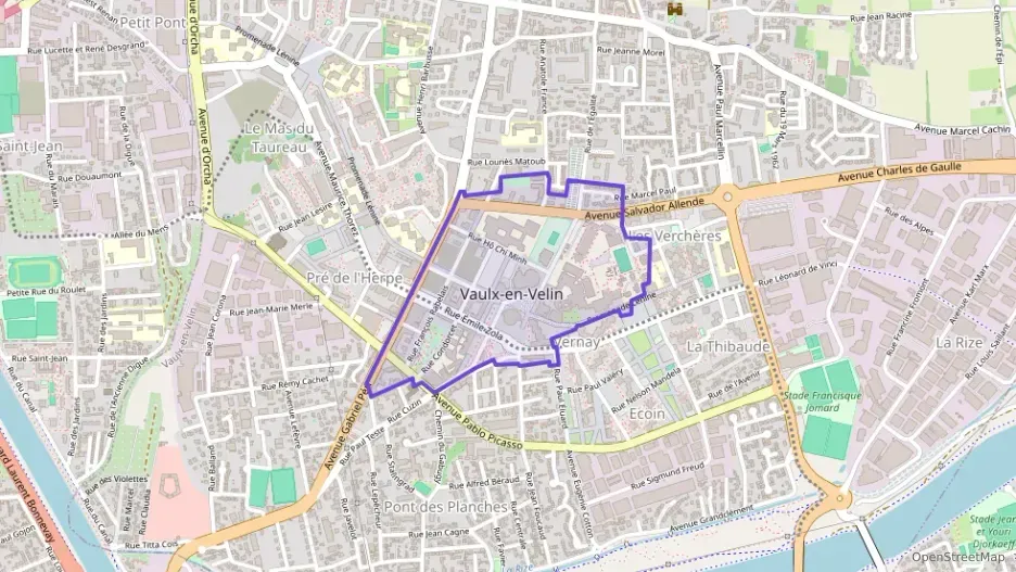 Appartement 63 m² trois pièces à vendre à Vaulx-en-Velin