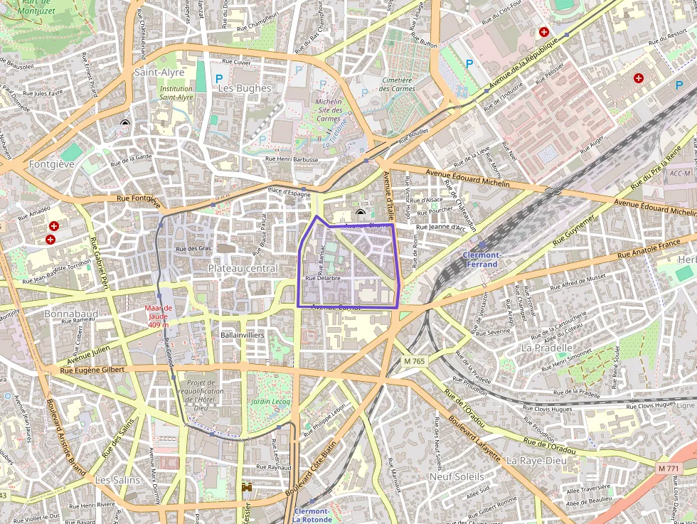 Appartement 118 m² quatre pièces à vendre à Clermont-Ferrand