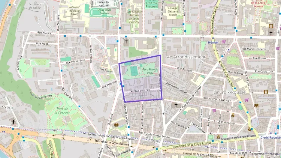 Appartement 51 m² deux pieces à vendre à Lyon 4e Arrondissement Appartement 51 m² deux pieces à vendre à Lyon 4e Arrondissement