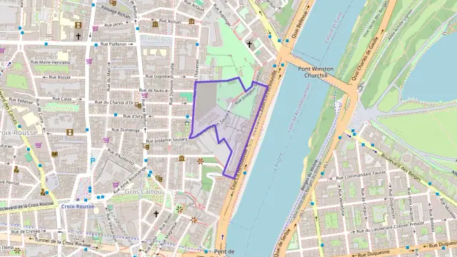 Appartement 94 m² quatre pièces à vendre à Lyon 4e Arrondissement