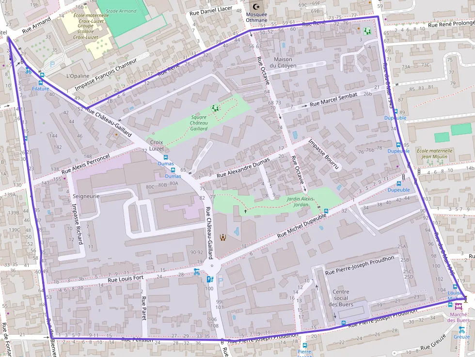 Appartement 46 m² deux pieces à vendre à Villeurbanne