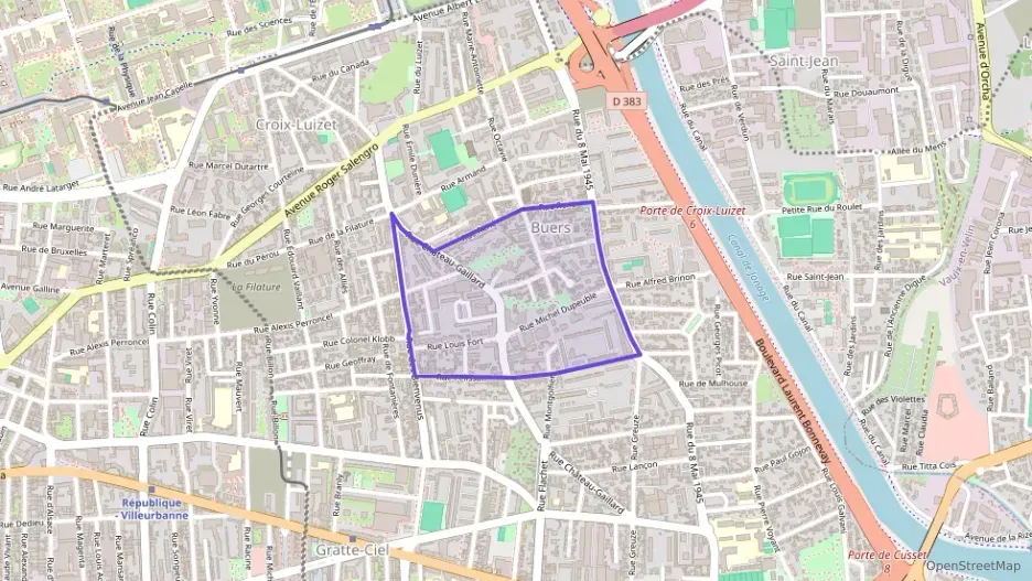 Appartement 46 m² deux pieces à vendre à Villeurbanne Appartement 46 m² deux pieces à vendre à Villeurbanne