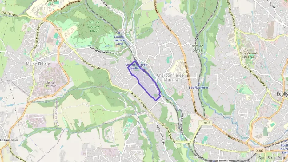 Appartement 132 m² quatre pièces à vendre à Charbonnières-les-Bains