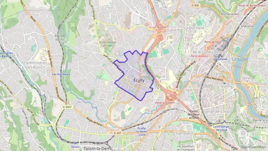 Appartement 77 m² quatre pièces à vendre à Écully