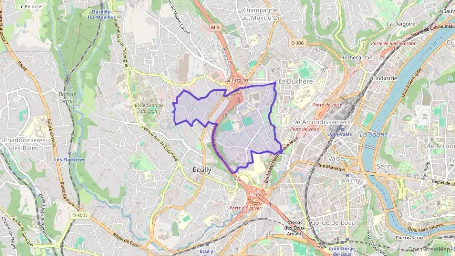 Appartement 66 m² trois pièces à vendre à Écully