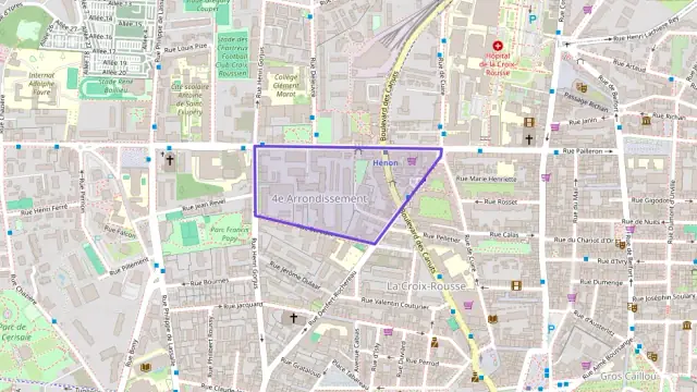 Appartement 32 m² une piece à vendre à Lyon 4e Arrondissement