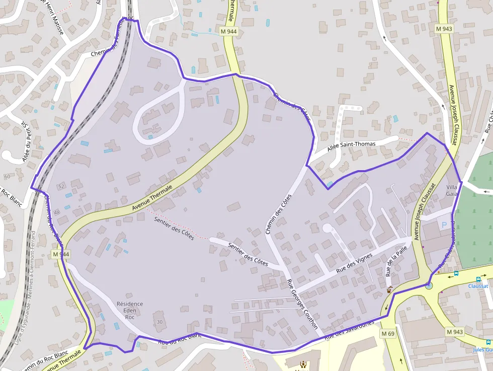 Appartement 57 m² trois pièces à vendre à Chamalières