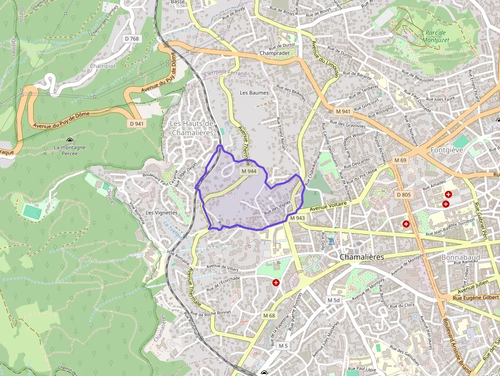 Appartement 57 m² trois pièces à vendre à Chamalières