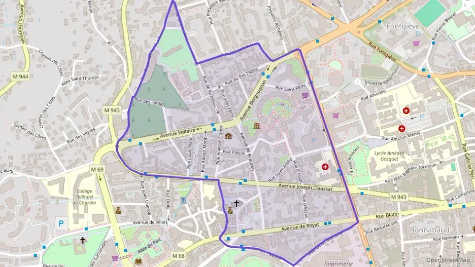 Appartement 28 m² une piece à vendre à Chamalières