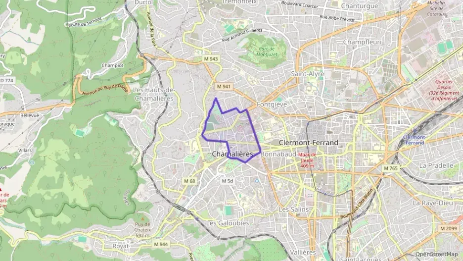 Appartement 28 m² une piece à vendre à Chamalières