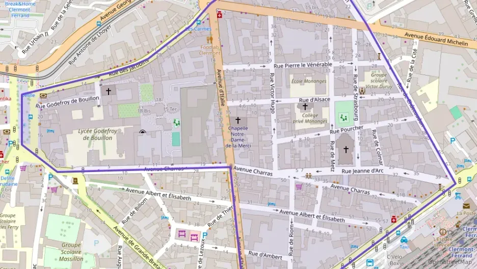 Appartement 25 m² une piece à vendre à Clermont-Ferrand