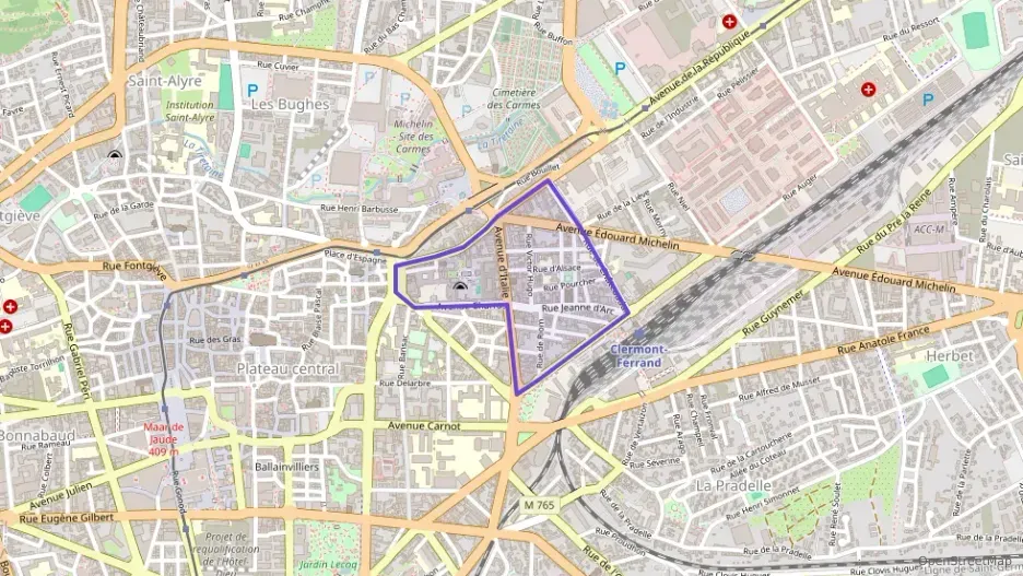 Appartement 80 m² trois pièces à vendre à Clermont-Ferrand