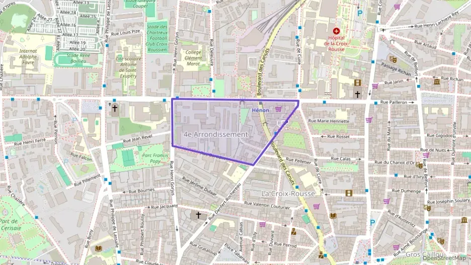 Appartement 58 m² deux pieces à vendre à Lyon 4e Arrondissement Appartement 58 m² deux pieces à vendre à Lyon 4e Arrondissement