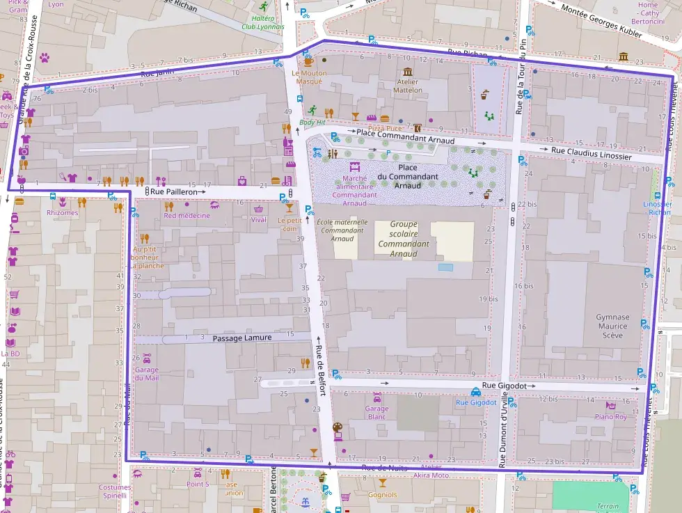 Appartement 51 m² trois pièces à vendre à Lyon 4e Arrondissement