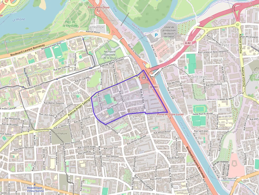 Appartement 19 m² une piece à vendre à Villeurbanne