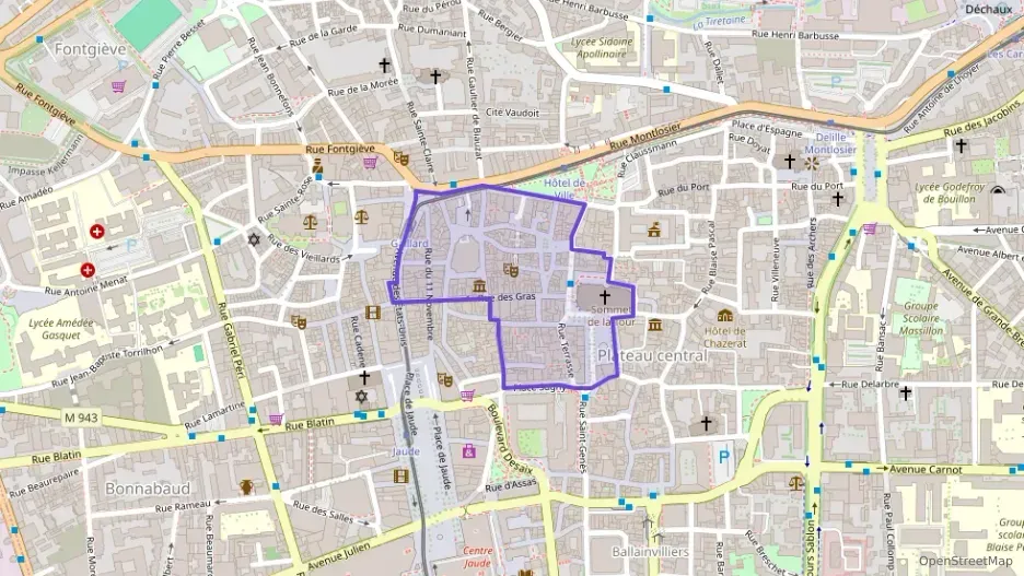 Appartement 57 m² trois pièces à vendre à Clermont-Ferrand
