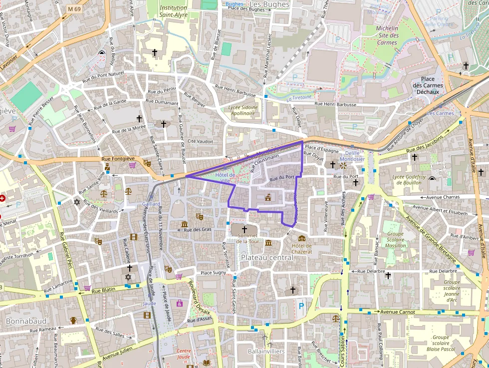 Appartement 27 m² deux pieces à vendre à Clermont-Ferrand