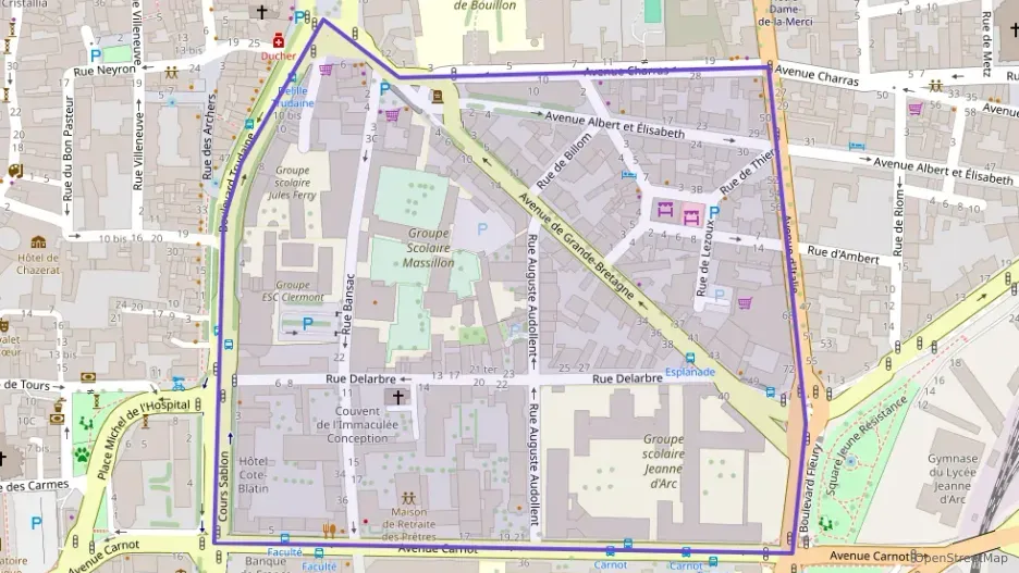 Appartement 73 m² quatre pièces à vendre à Clermont-Ferrand Appartement 73 m² quatre pièces à vendre à Clermont-Ferrand