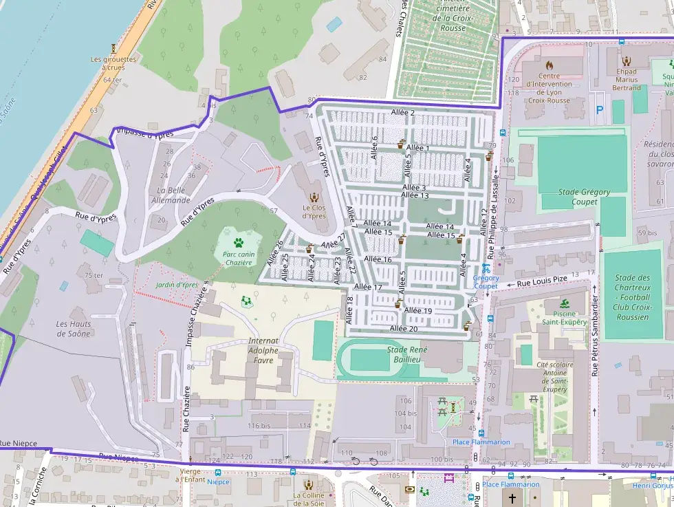 Appartement 56 m² trois pièces à vendre à Lyon 4e Arrondissement