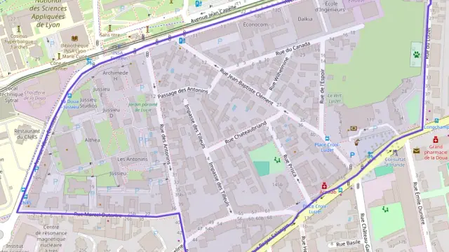 Appartement 24 m² une piece à vendre à Villeurbanne