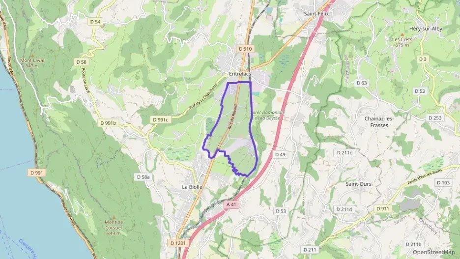 Appartement 66 m² deux pieces à vendre à Entrelacs Appartement 66 m² deux pieces à vendre à Entrelacs