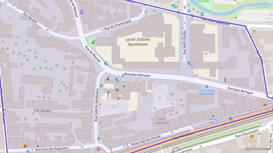 Appartement 36 m² une piece à vendre à Clermont-Ferrand