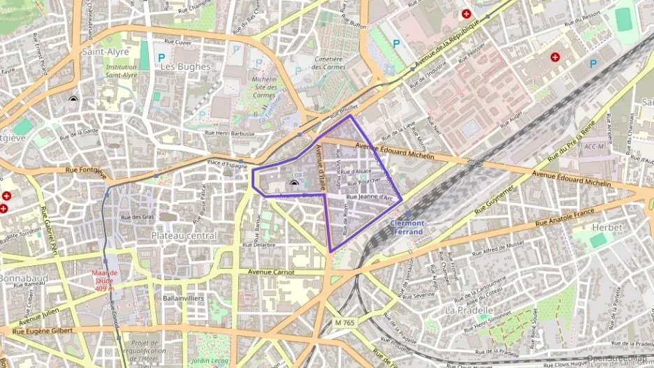 Appartement 68 m² quatre pièces à vendre à Clermont-Ferrand