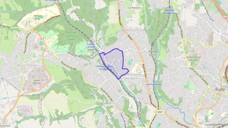 Appartement 66 m² trois pièces à vendre à Charbonnières-les-Bains Appartement 66 m² trois pièces à vendre à Charbonnières-les-Bains