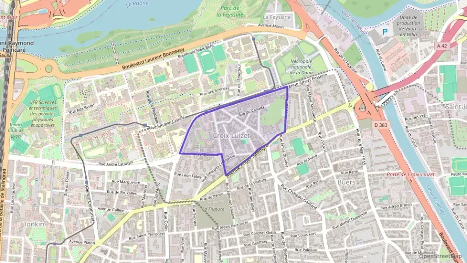 Appartement 51 m² deux pieces à vendre à Villeurbanne