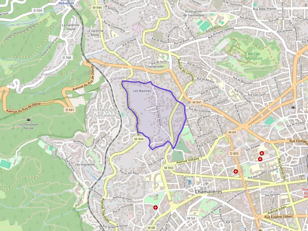 Appartement 55 m² trois pièces à vendre à Chamalières